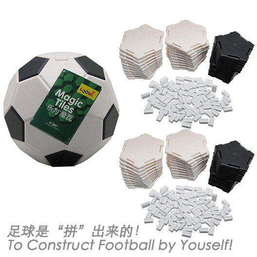 Loowi Magic Tiles in Loowi Football. To construct a football by youself.